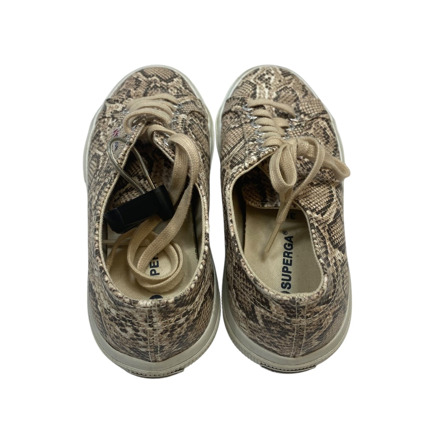 Shoes Sneakers By Superga In Snakeskin Print, Size:8
