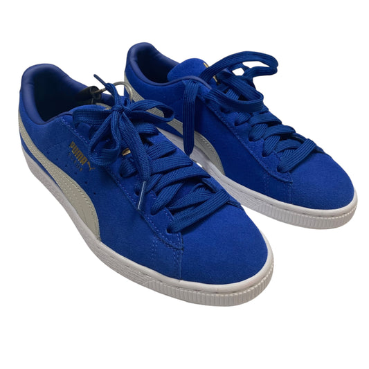 Shoes Sneakers By Puma In Blue, Size:5.5