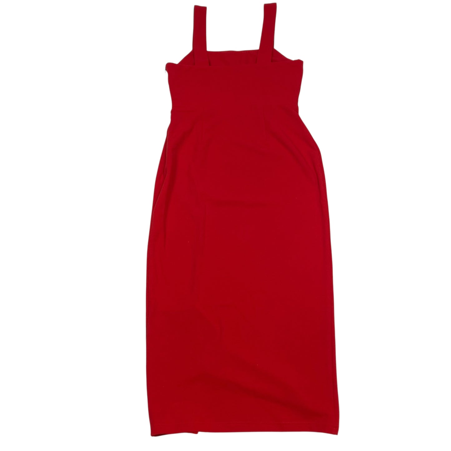 Dress Casual Midi By Clothes Mentor In Red, Size:S