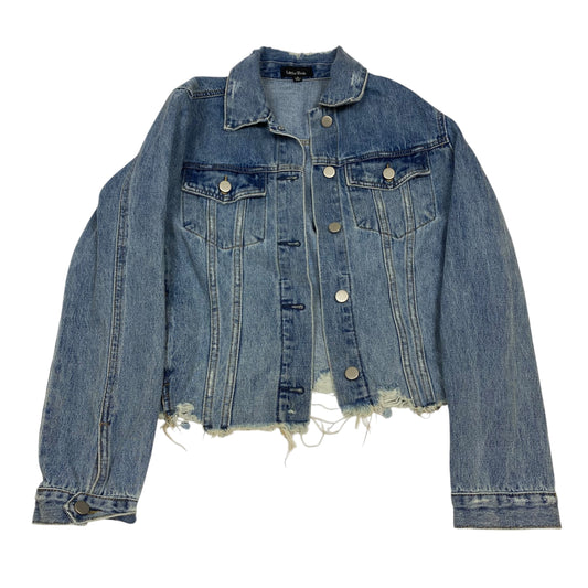 Jacket Denim By Lea & Viola In Blue Denim, Size:M