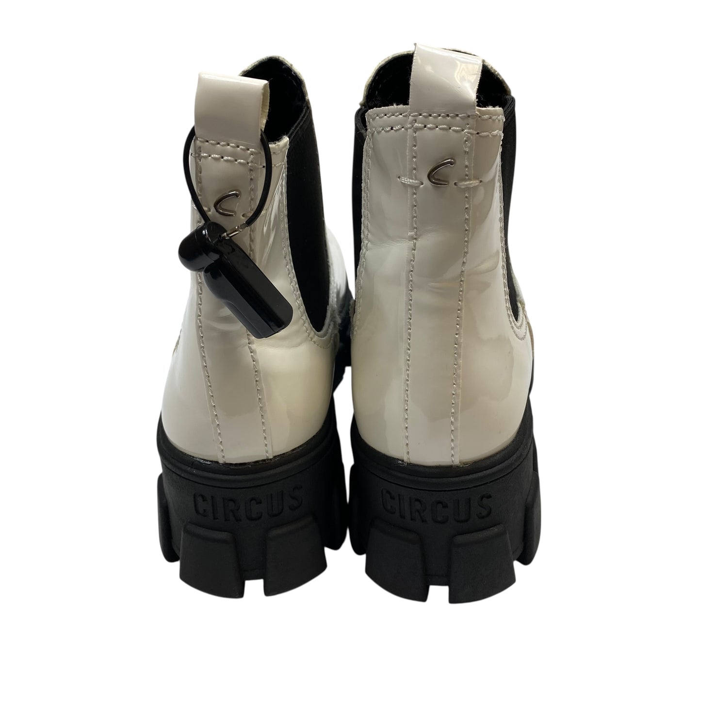 Boots Ankle Heels By Circus By Sam Edelman In White, Size:9.5