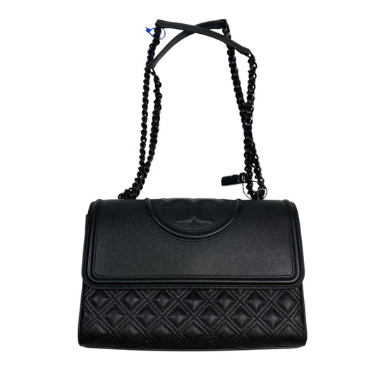 Handbag Designer By Tory Burch In Black, Size:Medium
