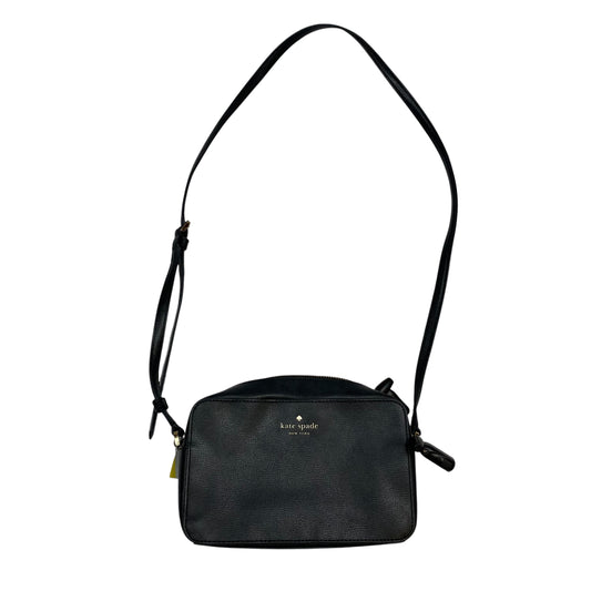 Crossbody Designer By Kate Spade In Black, Size:Small