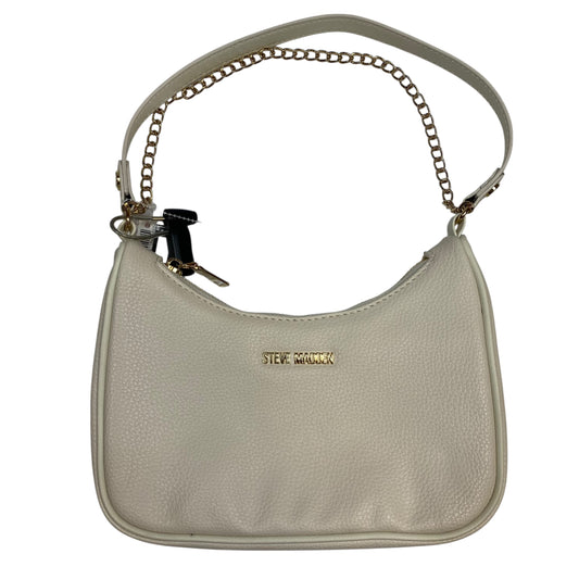 Handbag By Steve Madden In Cream, Size:Small
