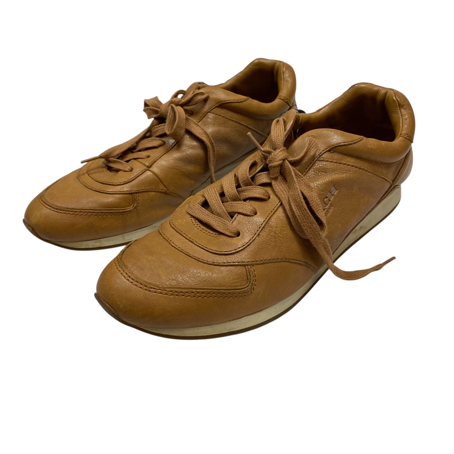 Shoes Designer By Coach In Brown, Size:11