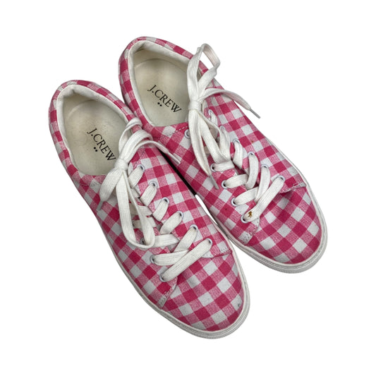 Shoes Sneakers By J. Crew In Pink, Size:7