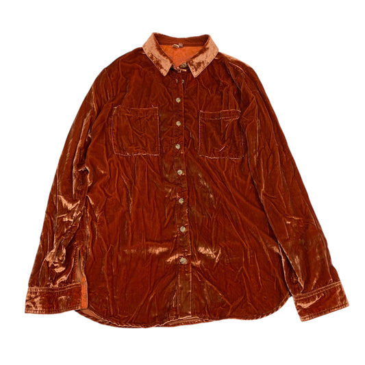 Top Ls By Pilcro In Orange, Size:M