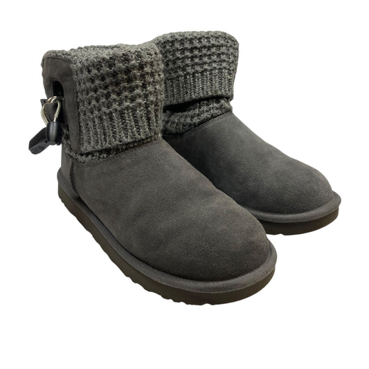 Boots Designer By Ugg In Grey, Size:10