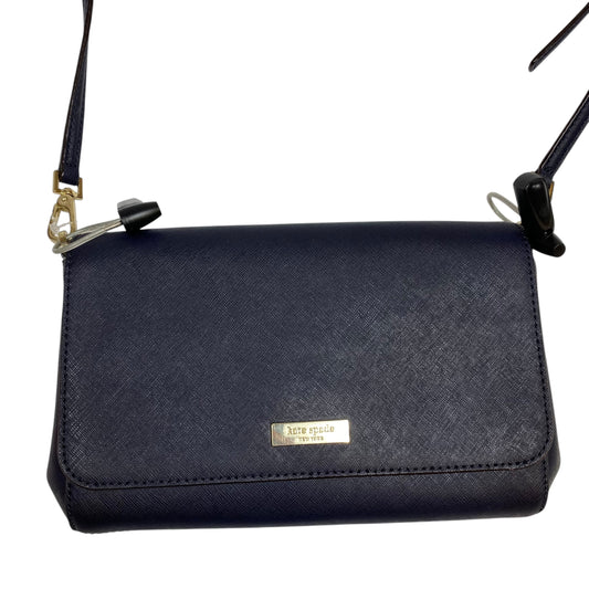 Crossbody Designer By Kate Spade In Navy, Size:Medium