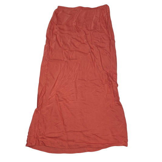 Skirt Maxi By Anthropologie In Orange, Size:Xs