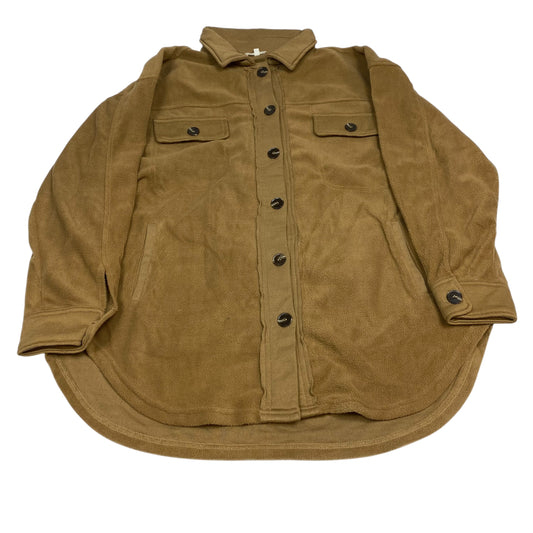 Jacket Shirt By La Miel In Brown, Size:S