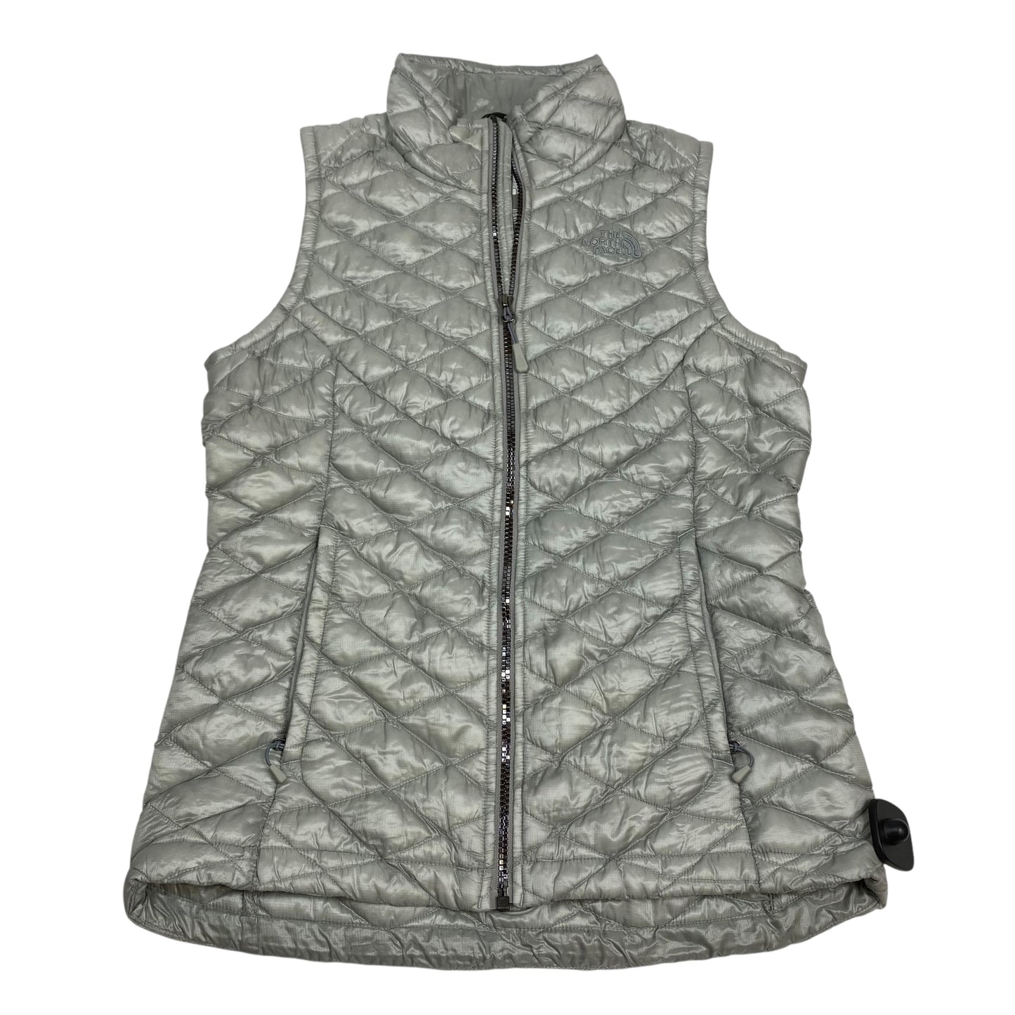 Vest Puffer & Quilted By The North Face In Grey, Size:S