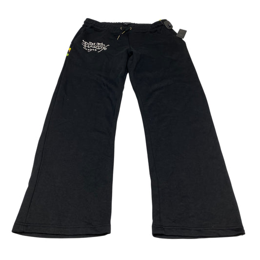 Pants Lounge By Ed Hardy In Black, Size:L