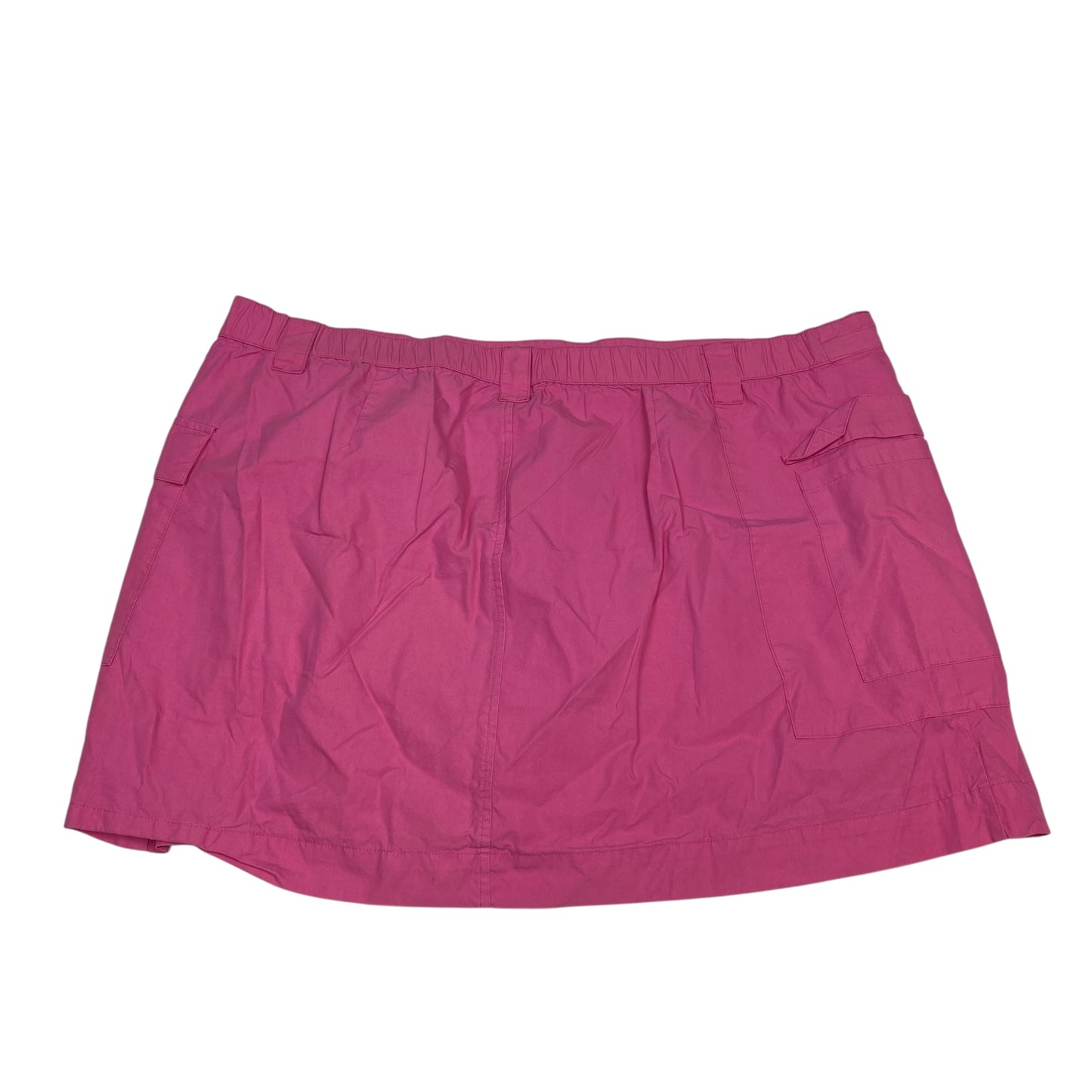 Skirt Mini & Short By Future Collective In Pink, Size:2X