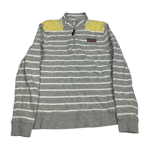 Sweatshirt Designer By Vineyard Vines In Grey, Size:M