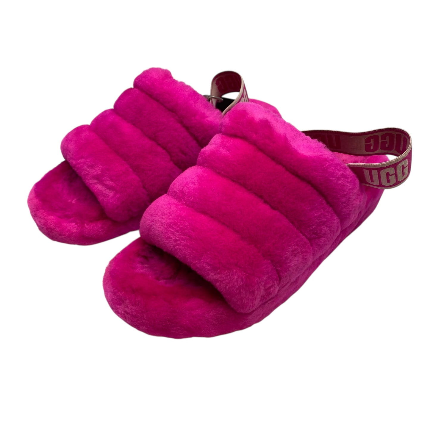 Sandals Designer By Ugg In Pink, Size:9