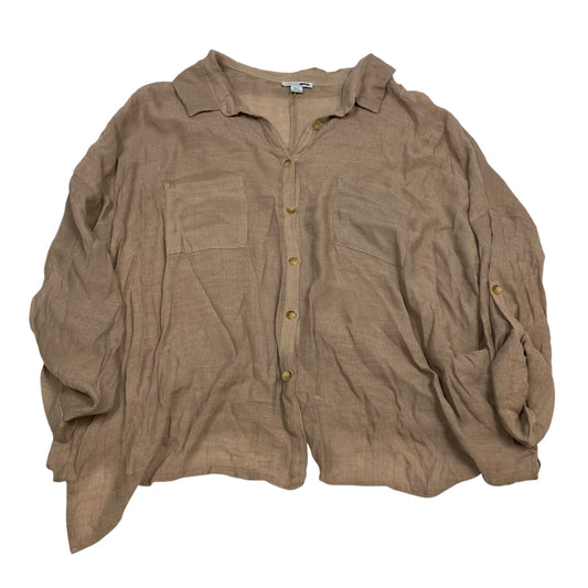 Top Ls By Fashion Nova In Brown, Size:Xl