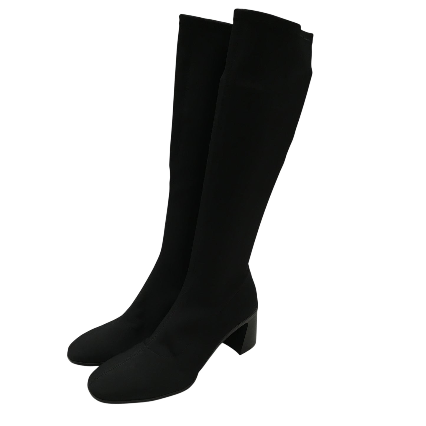 Boots Knee Heels By Aerosoles In Black, Size:9