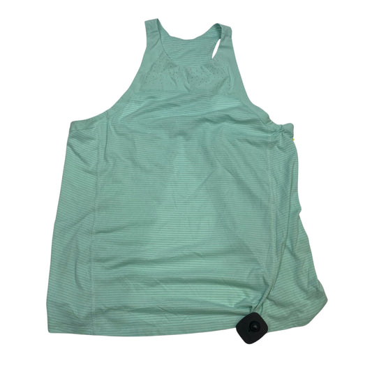 Athletic Tank Top By Lululemon In Green, Size:S