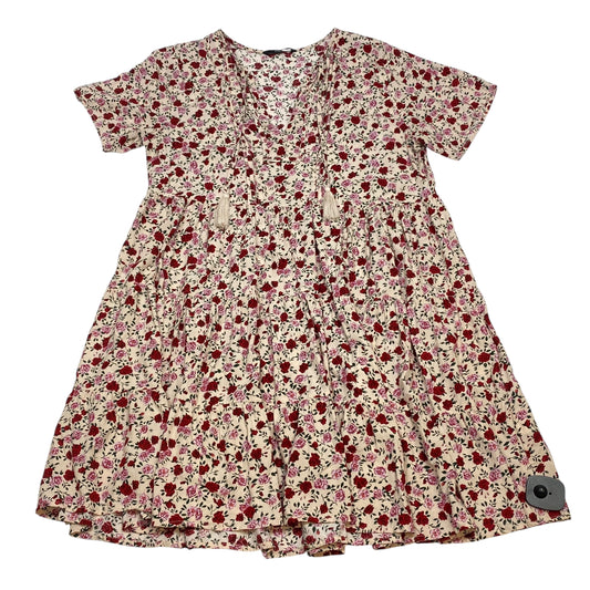 Dress Casual Short By Dokotoo In Pink & Red, Size:S