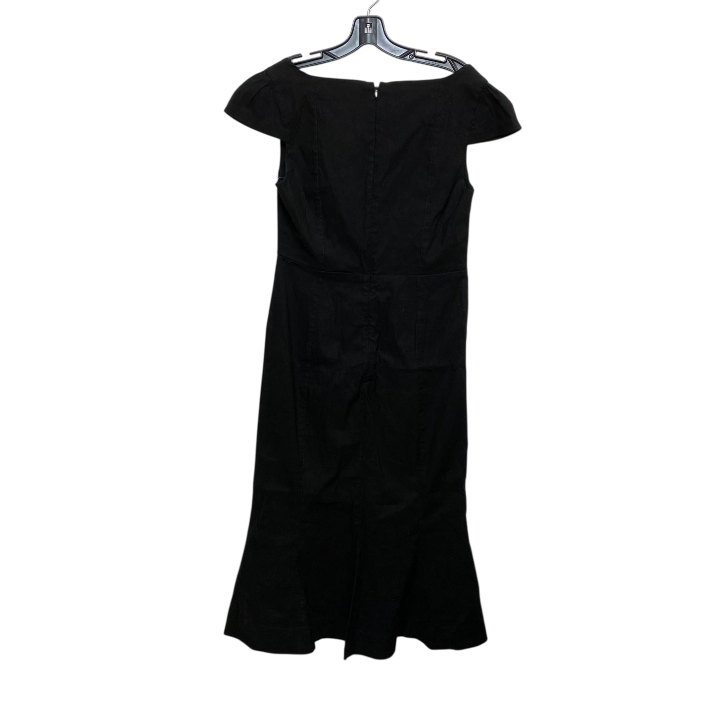 Dress Casual Midi By Anthropologie In Black, Size:M