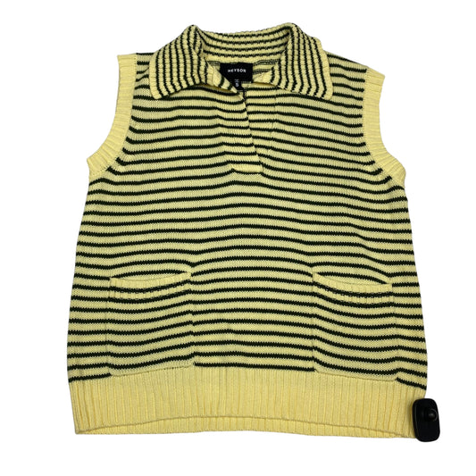 TOP SLEEVELESS by Heyson in GREEN & YELLOW, Size:S