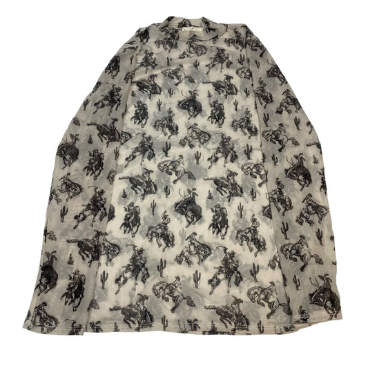 Top Ls By Avery In Black & Cream, Size:S