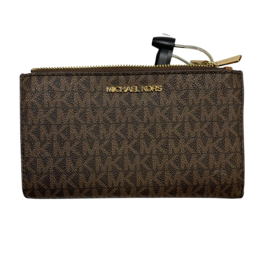 Wallet Designer By Michael Kors In Brown, Size:Large