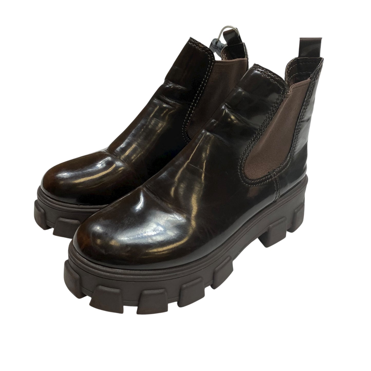 Boots Ankle Heels By Circus By Sam Edelman In Brown, Size:9.5