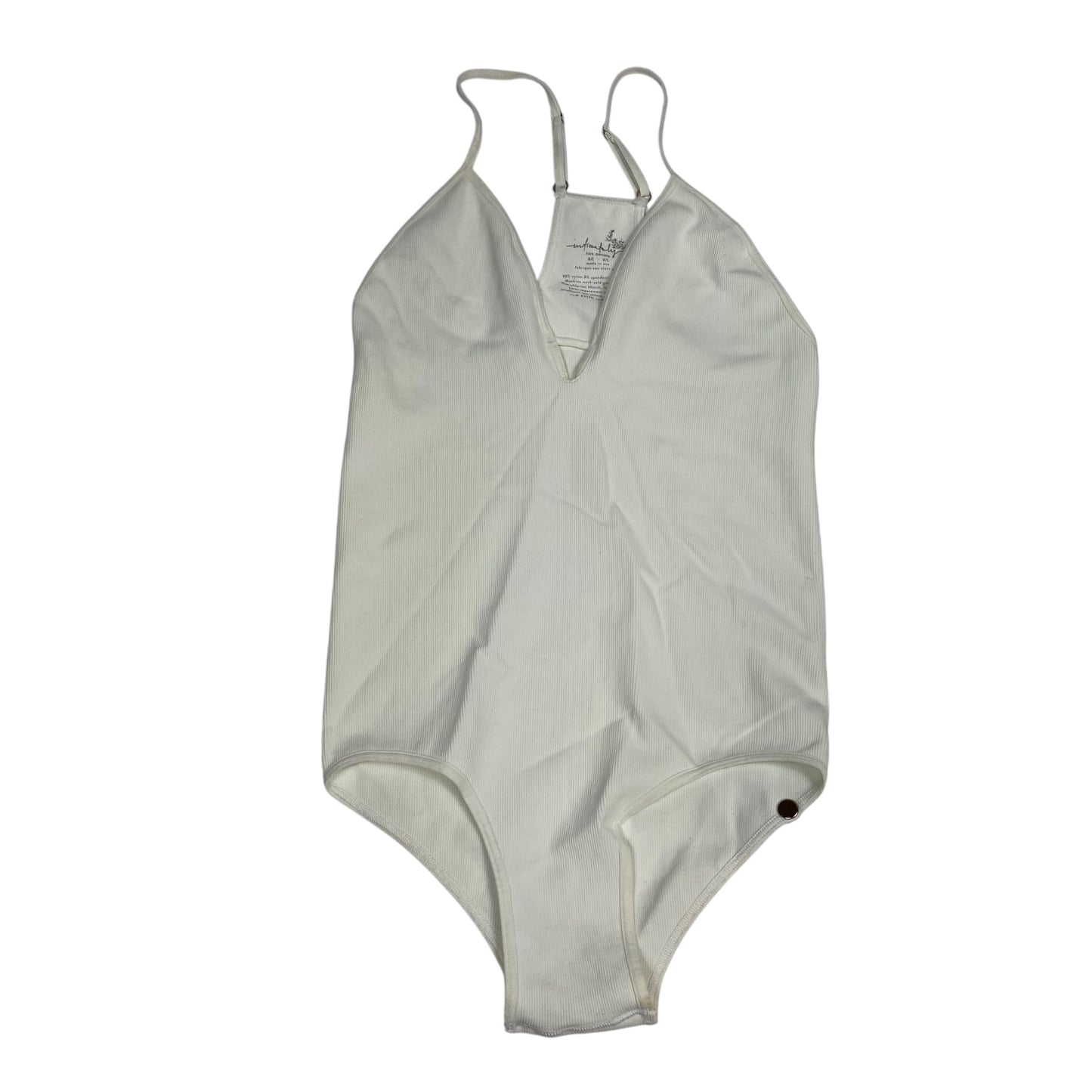 Bodysuit By Free People In White, Size:M