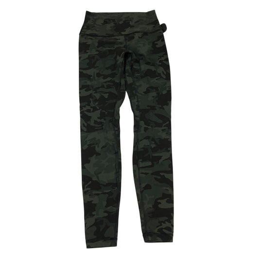 Athletic Leggings By Lululemon In Camouflage Print, Size:S