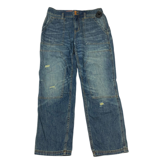 Jeans Boyfriend By Pilcro In Blue Denim, Size:8