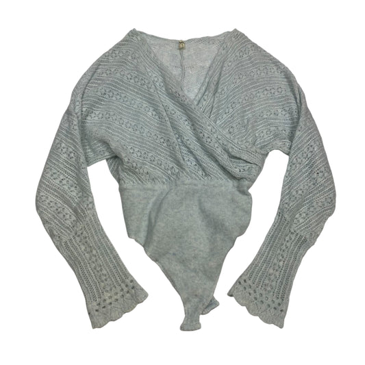 Bodysuit By Free People In Blue, Size:Xs