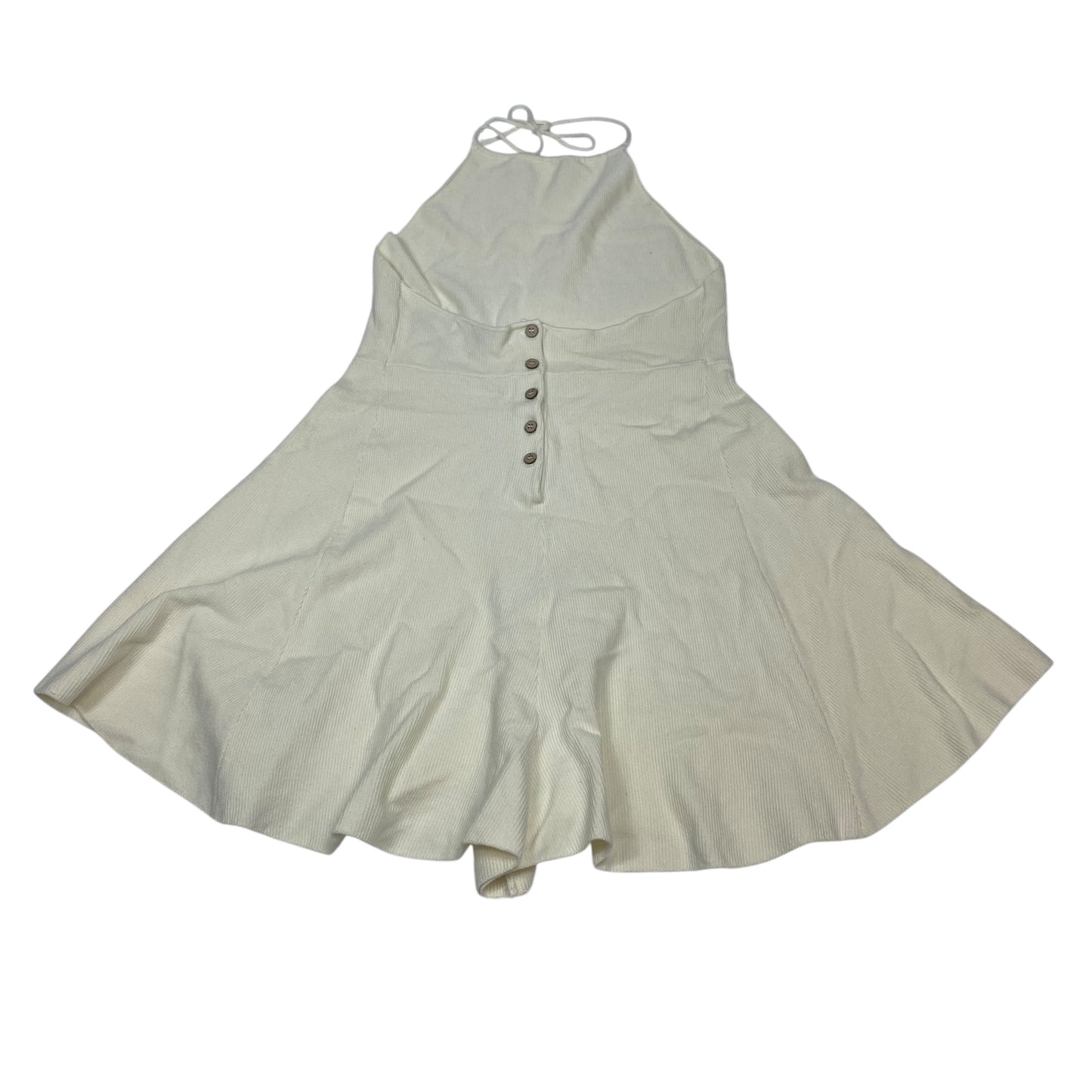 Romper By Free People In Cream, Size:S