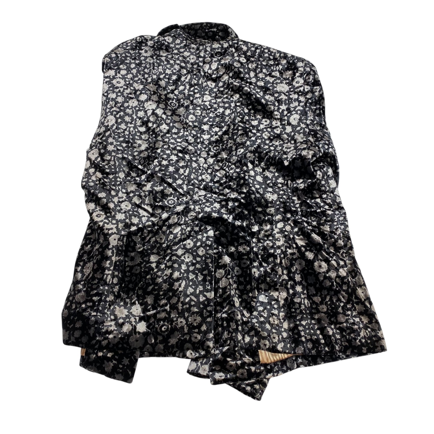 Blazer By Elevenses In Black & Grey, Size:L