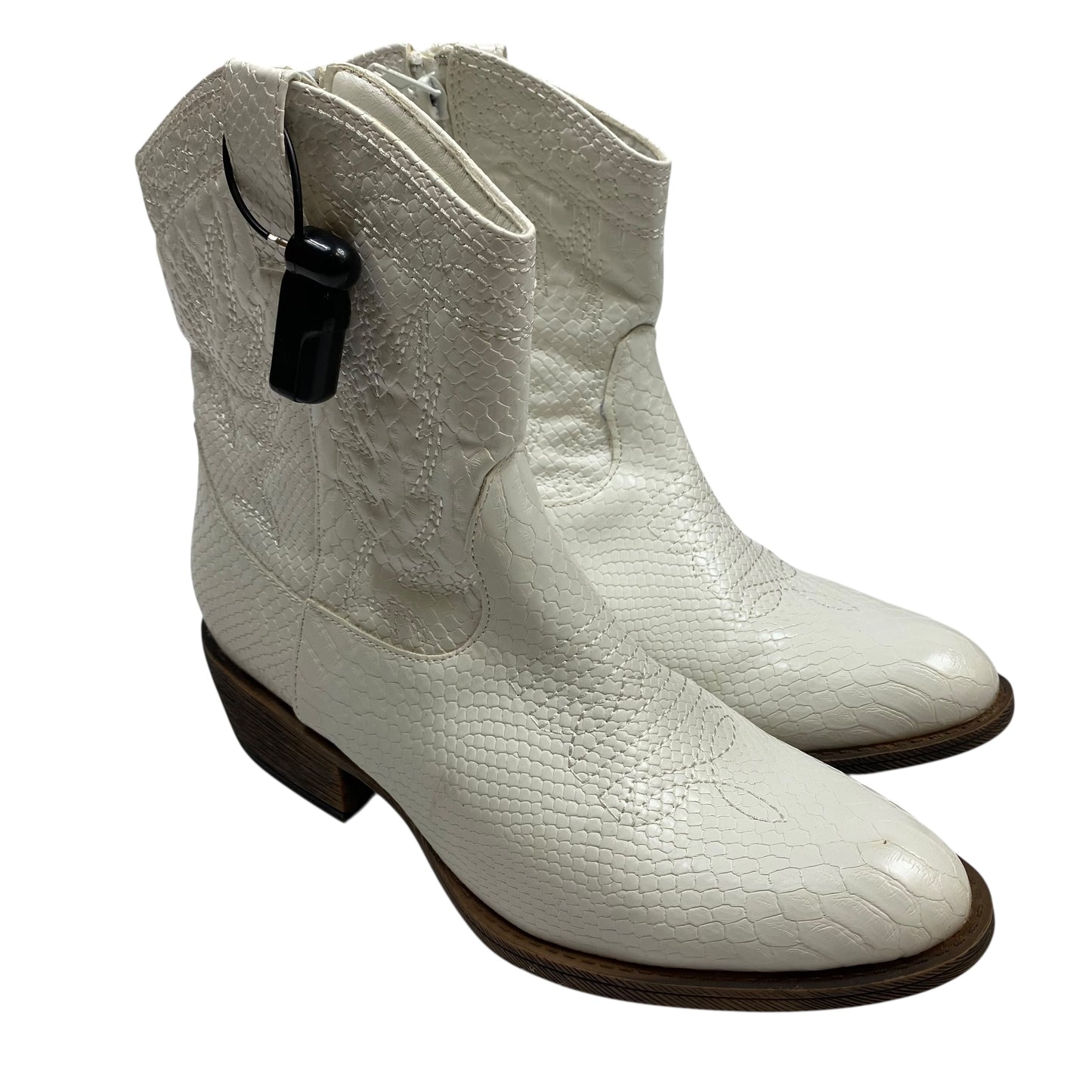 Boots Western By Coconuts In White, Size:7