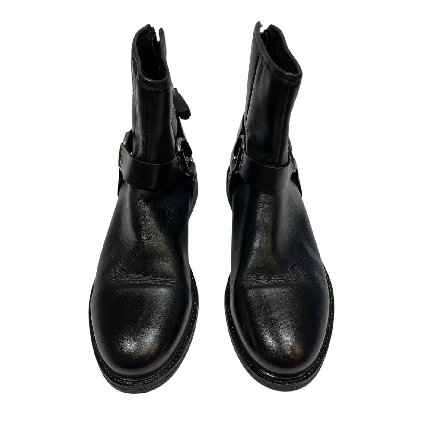 Boots Leather By Avellini In Black, Size:8.5