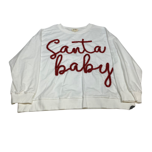 Top Ls By Bibi In White, Size:M