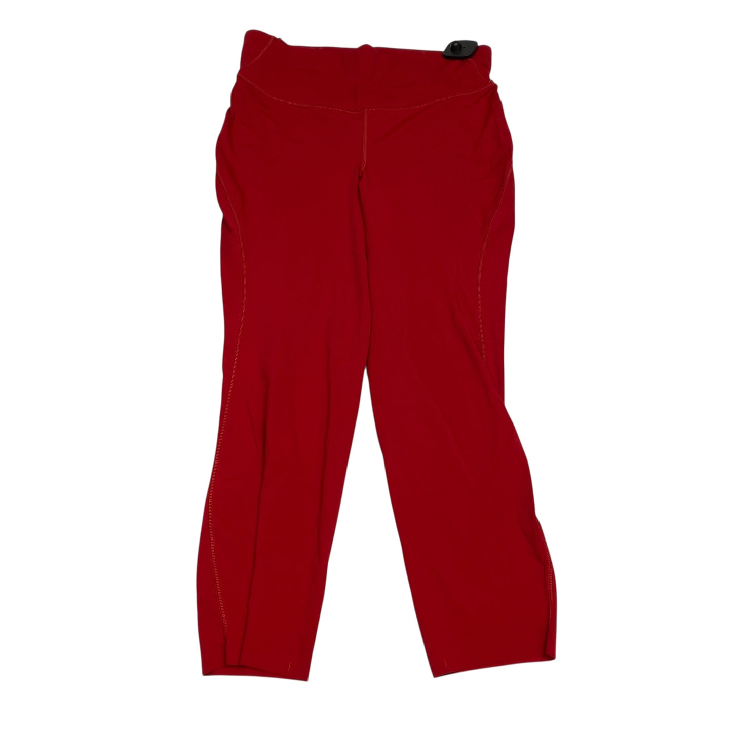 Athletic Leggings Designer By Lululemon In Red, Size:M