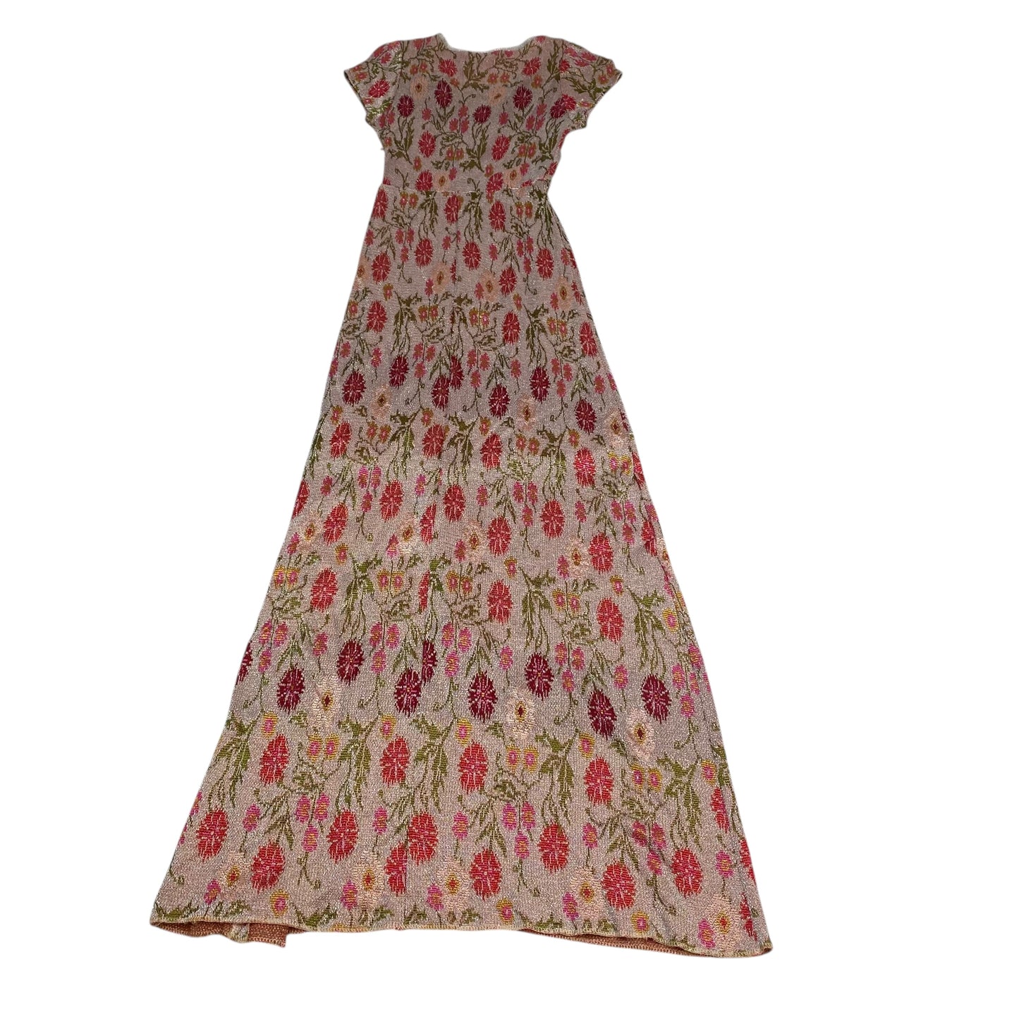 Dress Casual Maxi By Cecilia Prado In Pink & Red, Size:Xsp