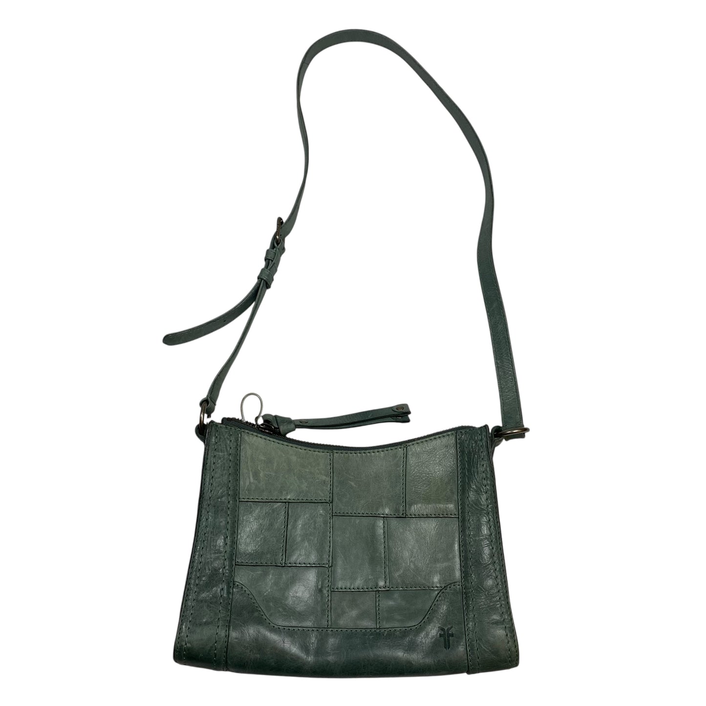 Crossbody Designer By Frye In Green, Size:Medium