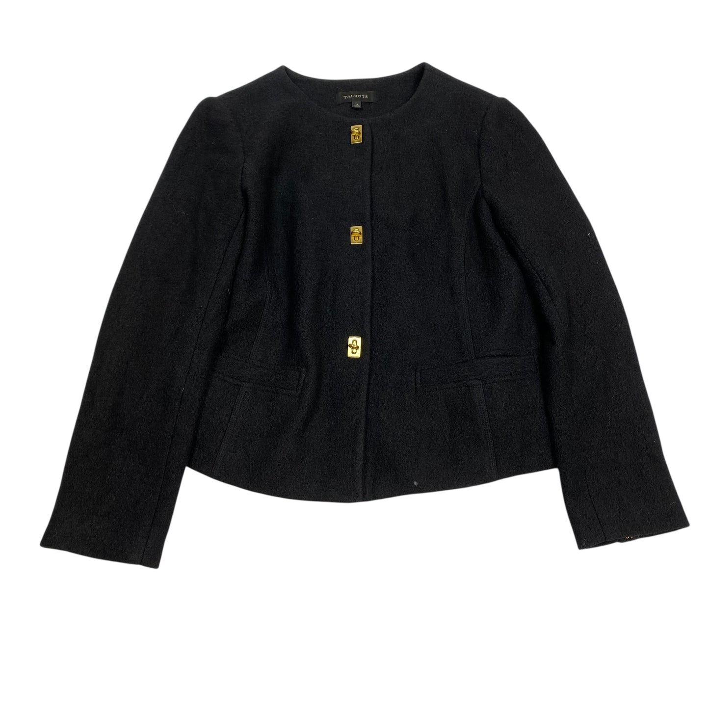 Blazer By Talbots In Black, Size:L