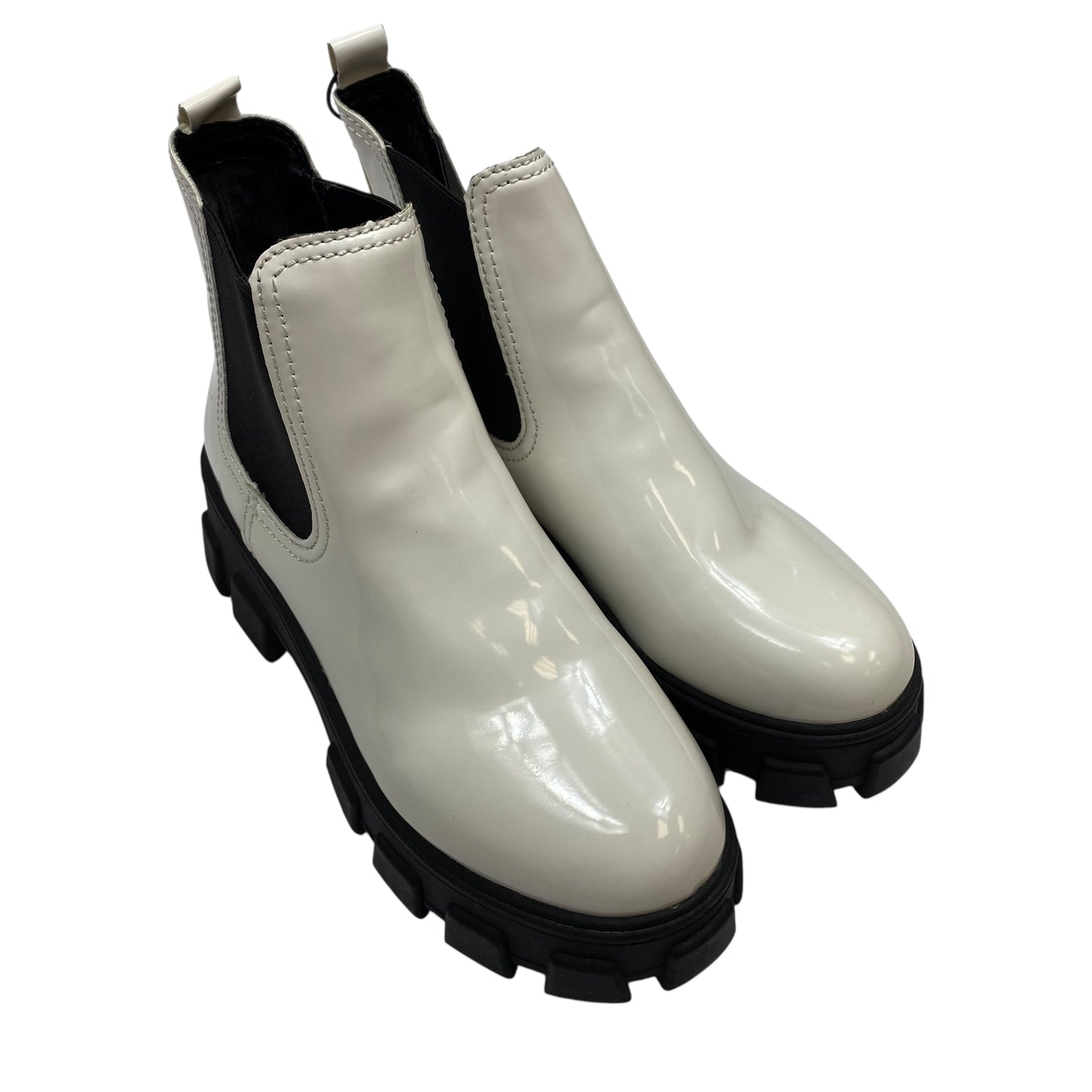 Boots Ankle Heels By Circus By Sam Edelman In White, Size:9.5