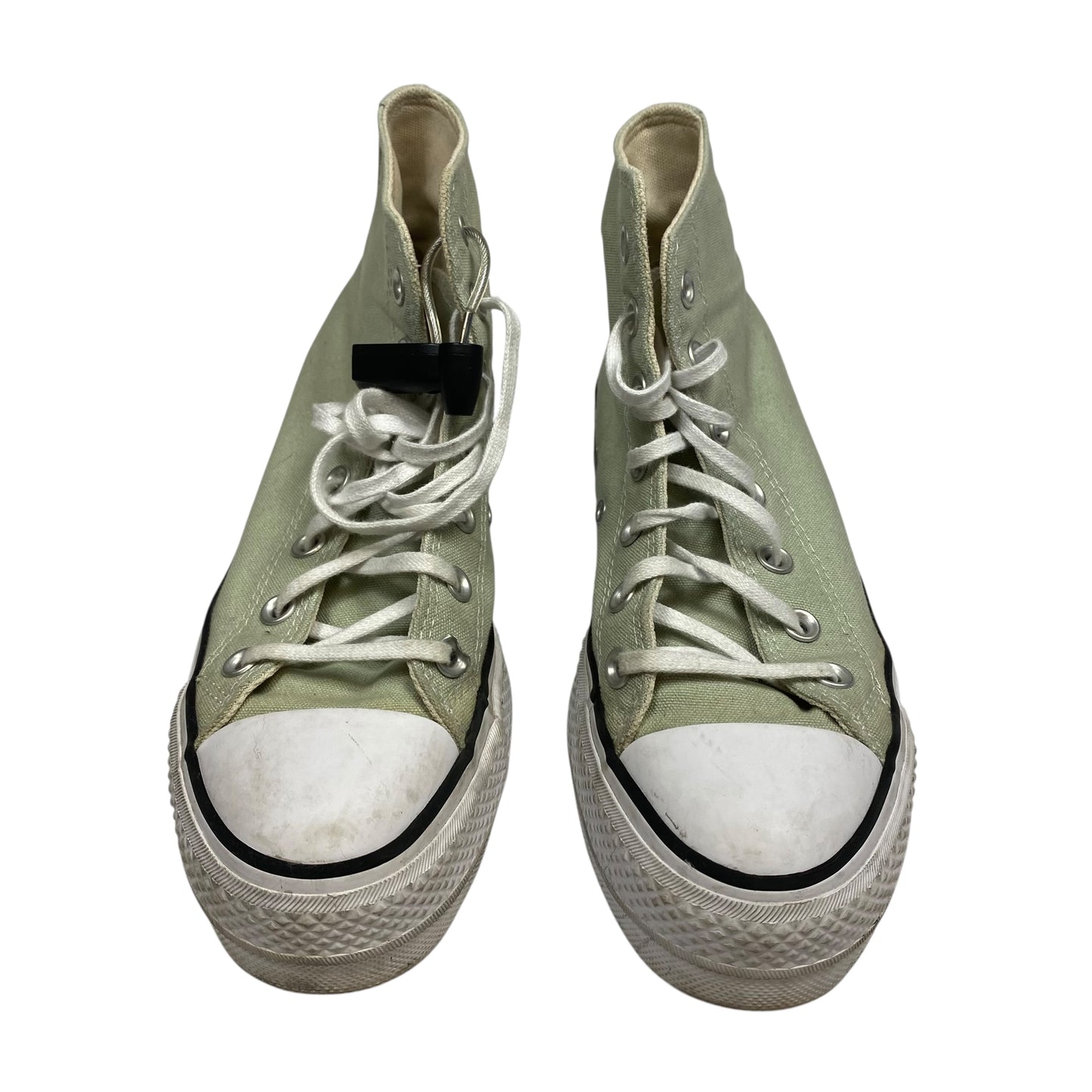 Shoes Sneakers Platform By Converse In Green, Size:7