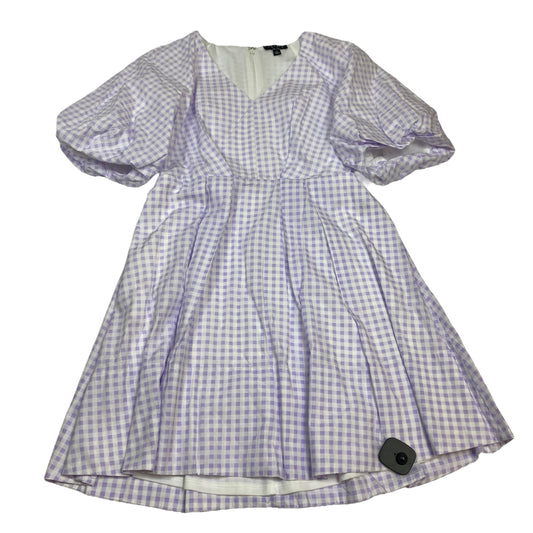 Dress Casual Short By 1.State In Purple & White, Size:S