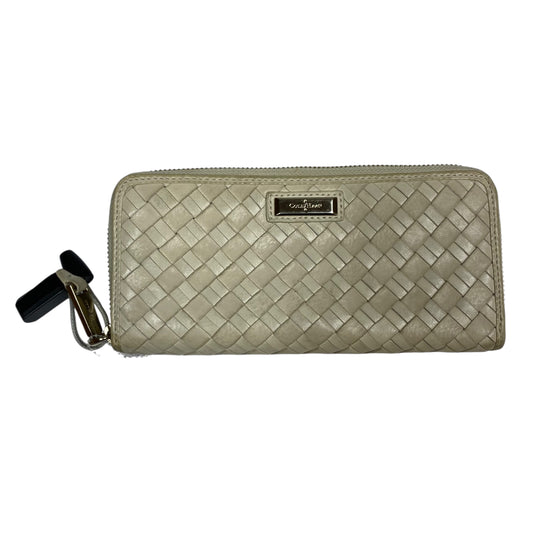 Wallet Designer By Cole-Haan In Cream, Size:Medium