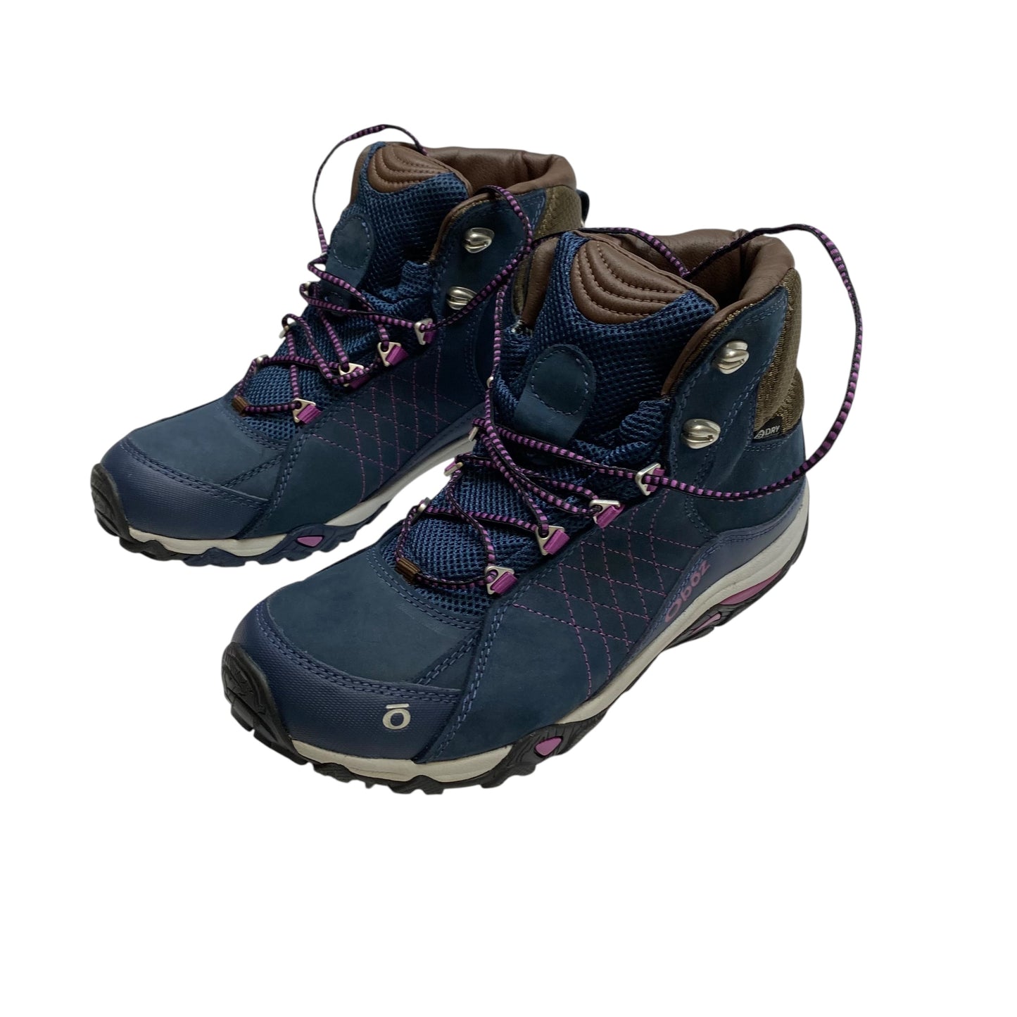 Shoes Hiking By Oboz In Navy, Size:9