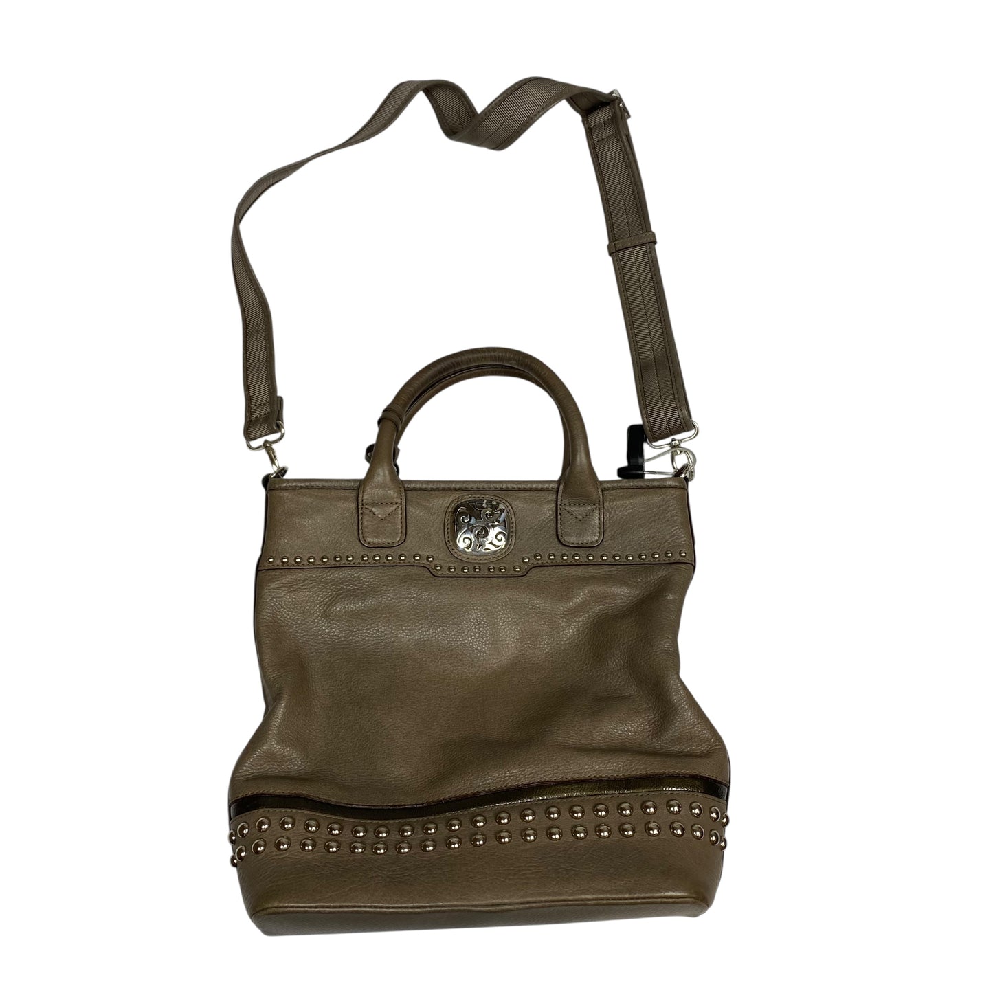 Handbag Designer By Brighton In Taupe, Size:Medium