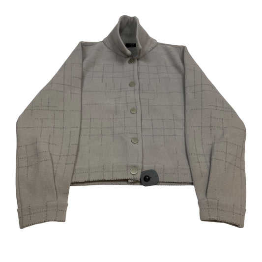 Jacket Other By Tahari In Grey, Size:M