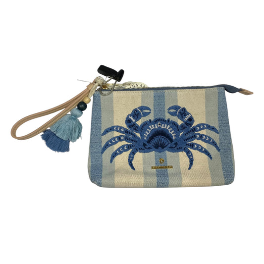 Wristlet Designer By Spartina In Blue, Size:Medium